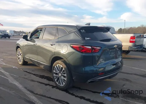 2019 Chevrolet Blazer Premier из США, поврежденный, VIN 3GNKBFRS5KS698697